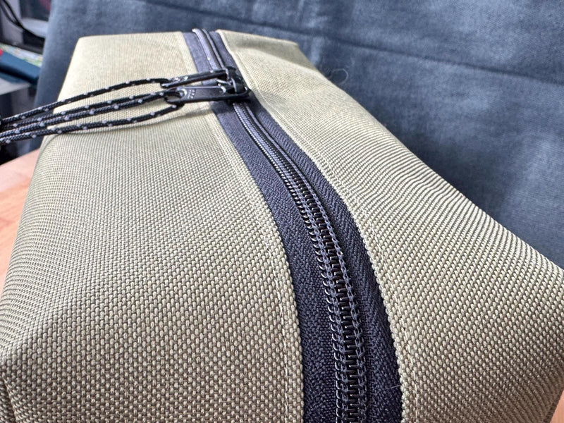 Load image into Gallery viewer, Timberline Series Cordura® Dopp Kit – Handmade Toiletry &amp; Utility Bag (9"x4"x3")
