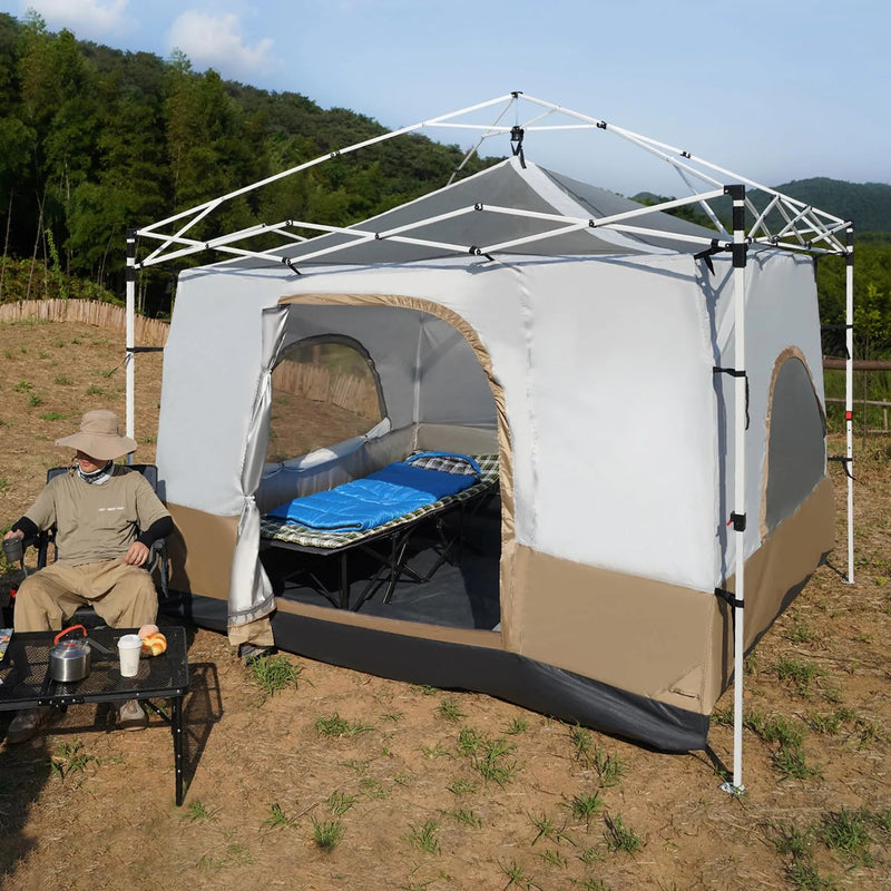 Load image into Gallery viewer, Camping Cube Inner Tent for 10'x10' Pop Up Canopy (Canopy &amp; Frame NOT Included)
