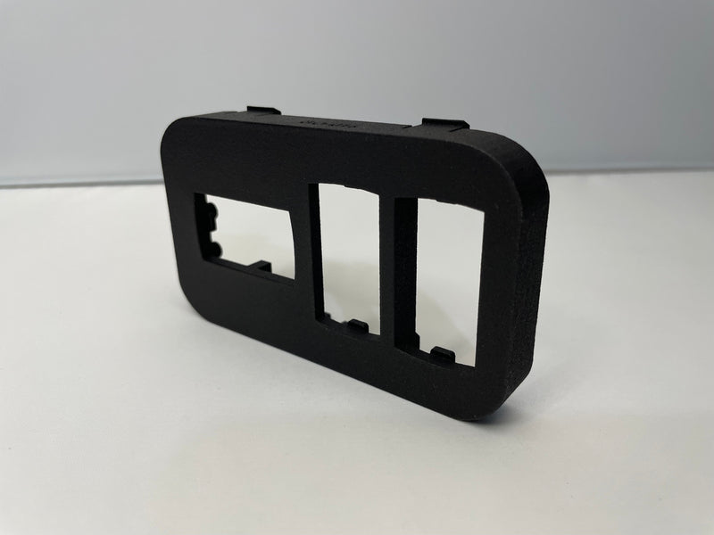 Load image into Gallery viewer, Modular Insert for Combo 3 Rocker Switches

