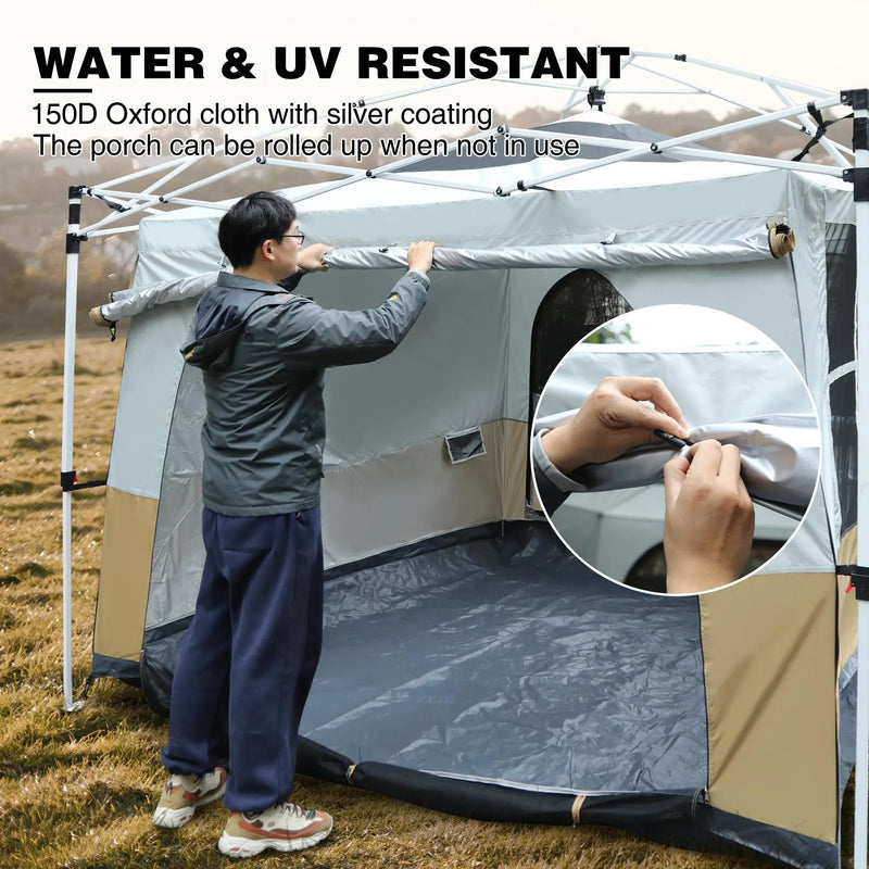 Load image into Gallery viewer, Camping Cube Inner Tent for 10'x10' Pop Up Canopy (Canopy &amp; Frame NOT Included)
