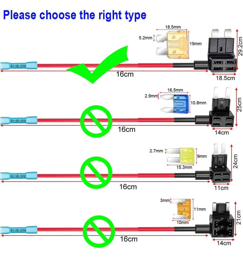 Load image into Gallery viewer, 12V ADD A FUSE KIT FUSE - LO PROFILE MINI BLADE FUSE
