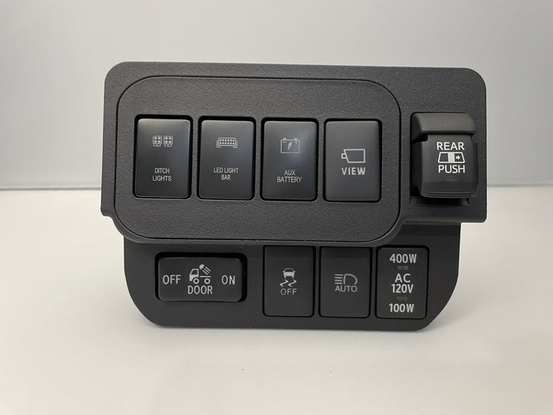 Load image into Gallery viewer, Base Switch Panel for 4 Short Switches (Tacoma Double Cab)
