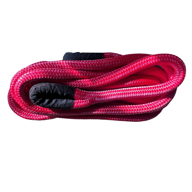 Load image into Gallery viewer, 1" x 30' Artemis Overland® Silver Bow PolyGuard Kinetic Recovery Rope
