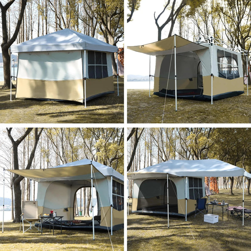 Load image into Gallery viewer, Camping Cube Inner Tent for 10'x10' Pop Up Canopy (Canopy &amp; Frame NOT Included)

