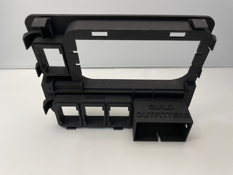 Load image into Gallery viewer, Base Switch Panel for 4 Short Switches (Tacoma Double Cab)
