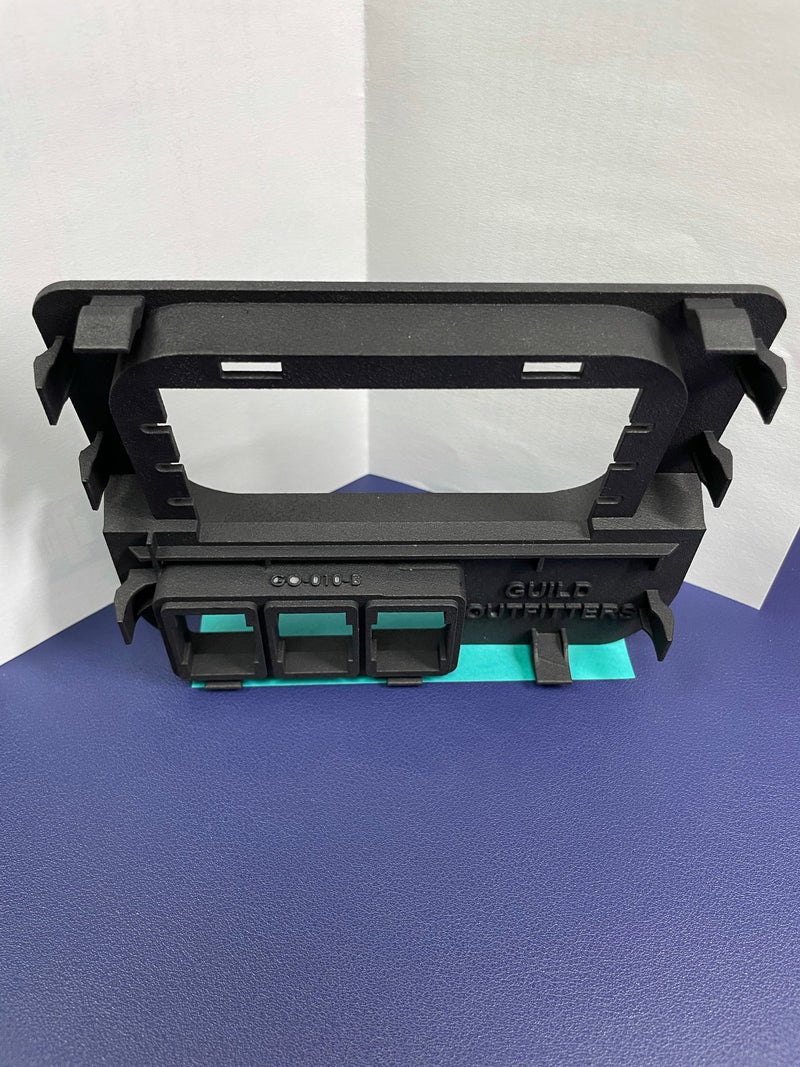 Load image into Gallery viewer, No Cut Base Switch Panel for 3 Short Switches (Tacoma Access Cab)
