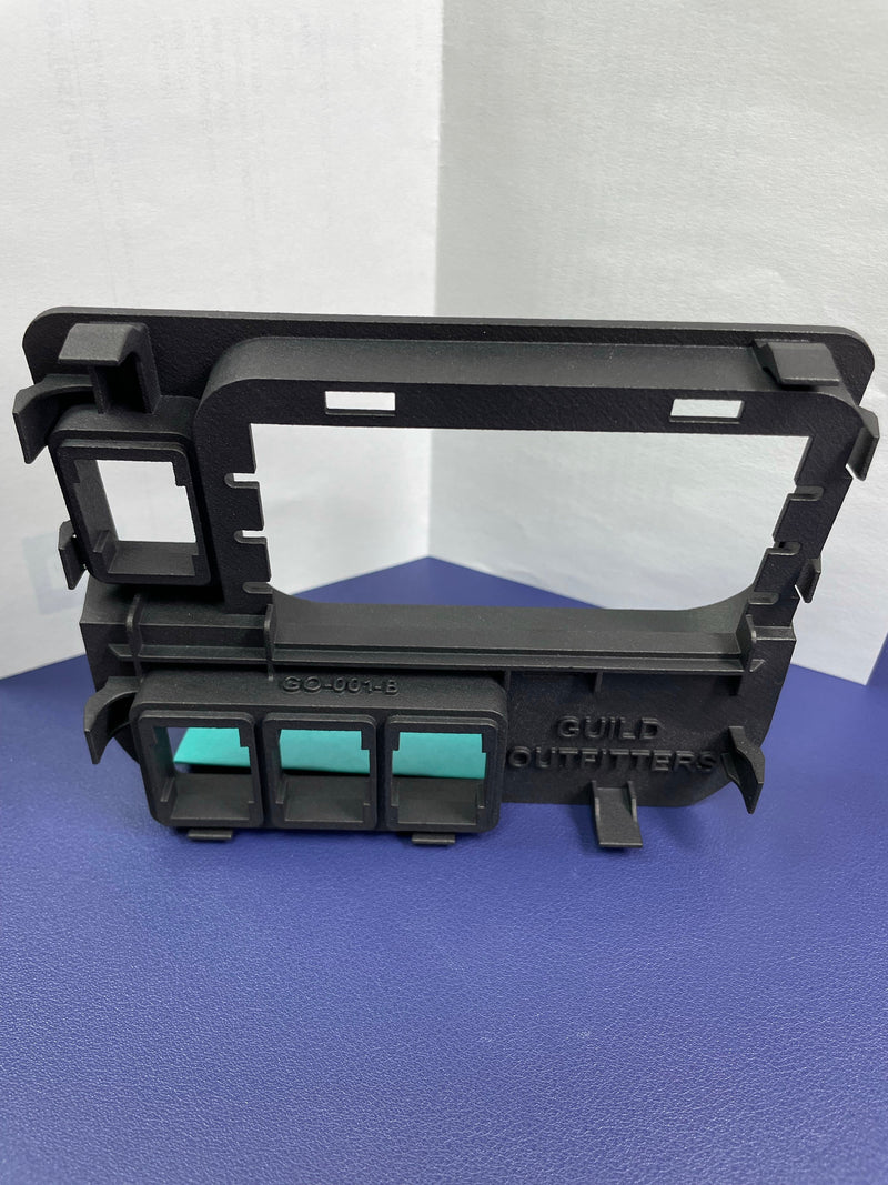 Load image into Gallery viewer, Base Panel for 4 Short Switch Locations (Tacoma Access Cab)
