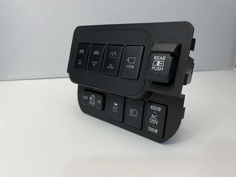 Load image into Gallery viewer, Base Switch Panel for 4 Short Switches (Tacoma Double Cab)

