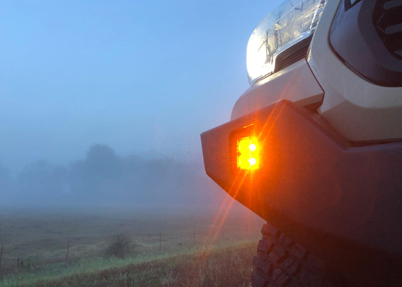 Load image into Gallery viewer, Pathfinder - 2" Surface Mount Amber Spot
