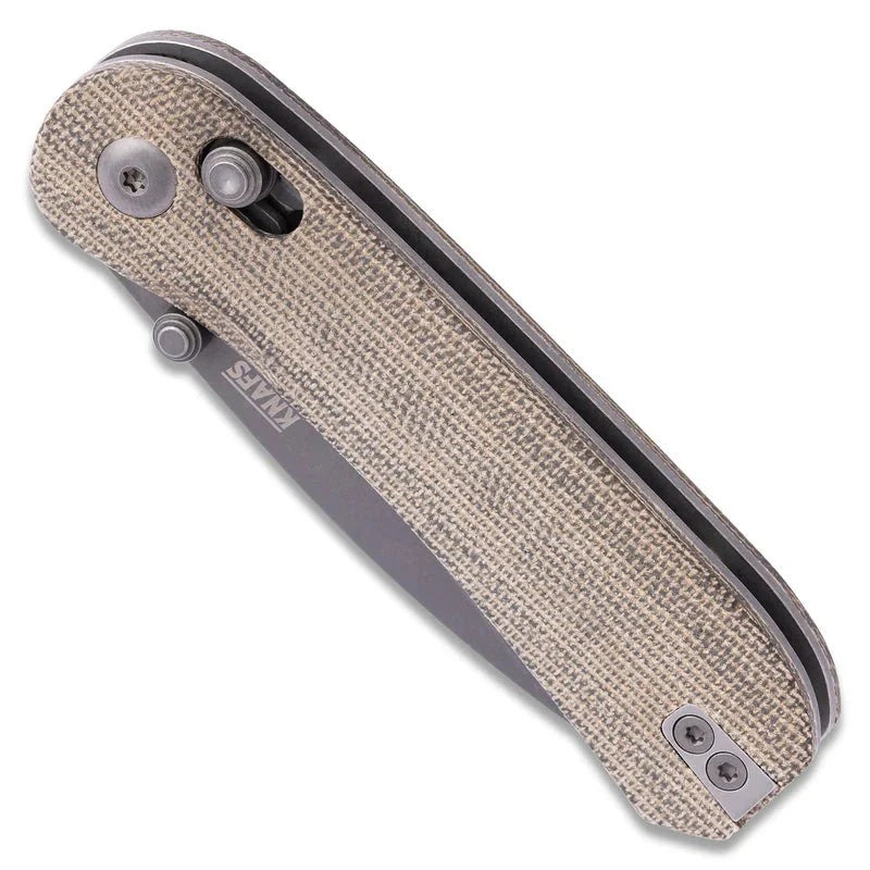 Load image into Gallery viewer, KNAFS Lander 3 Pocket Knife - Moondust Micarta - Clutch Lock
