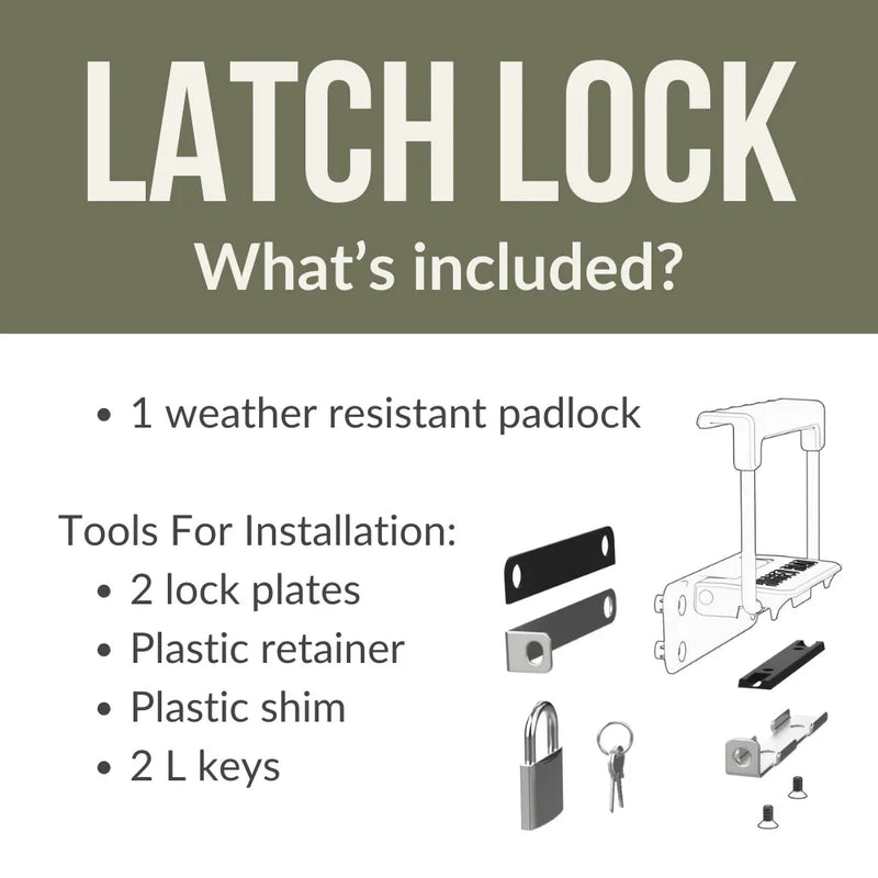 Load image into Gallery viewer, Latch Lock
