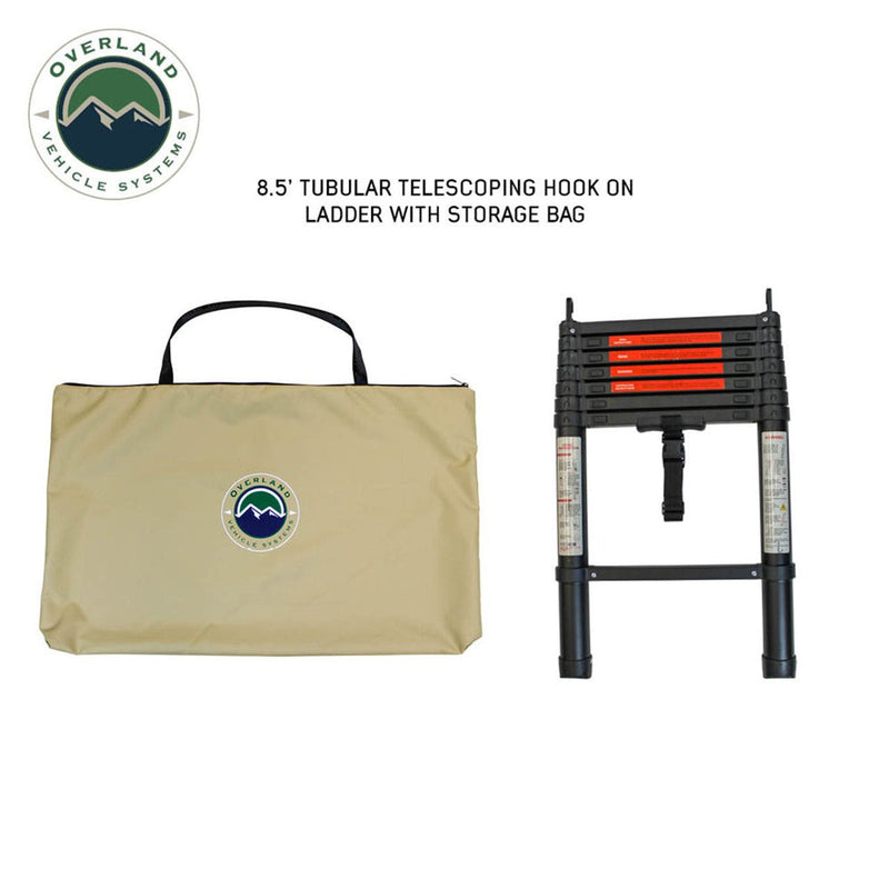 Load image into Gallery viewer, LD TMON Clamshell Aluminum Hard Shell Roof Top Tent - 2 Person Capacity, Tan Body &amp; Green Rainfly
