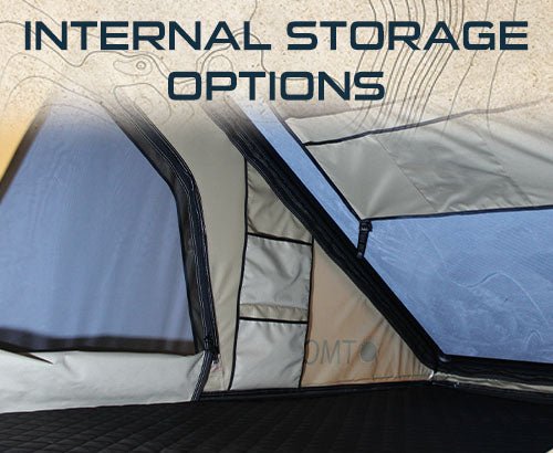 Load image into Gallery viewer, LD TMON Clamshell Aluminum Hard Shell Roof Top Tent - 2 Person Capacity, Tan Body &amp; Green Rainfly
