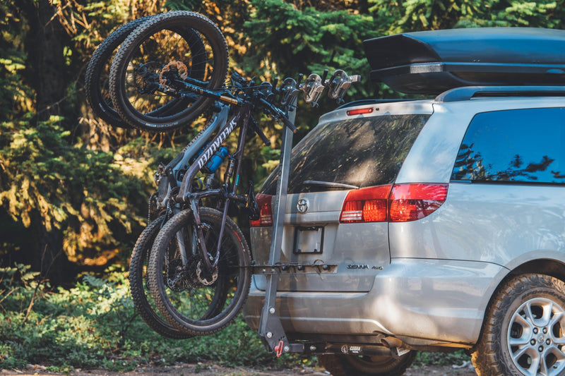 Load image into Gallery viewer, Lolo Racks 6 bike rack for 2" hitch standard tilting (includes locking hitch bolt)
