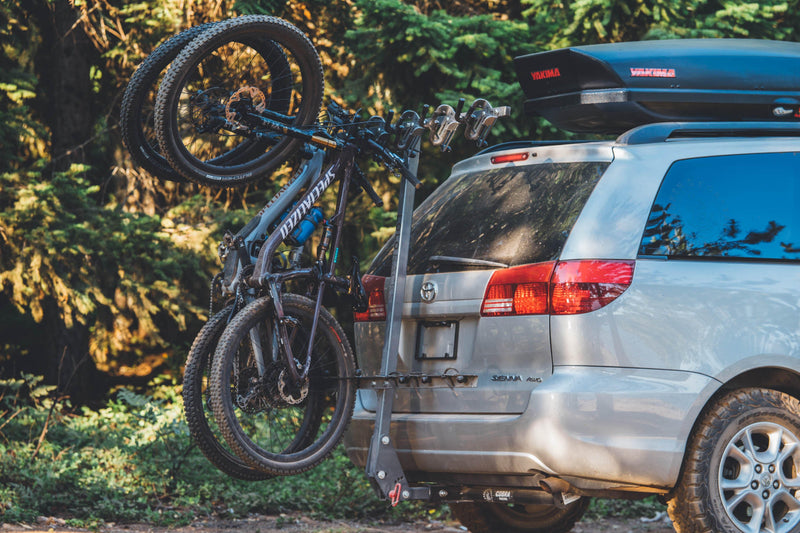 Load image into Gallery viewer, Lolo Racks 4 bike rack for 2" inch hitch (includes locking hitch bolt)
