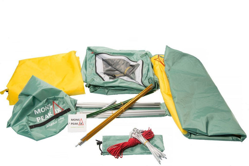 Load image into Gallery viewer, Night Sky 3 Person and 4 Person 2-in-1 Backpacking Tent
