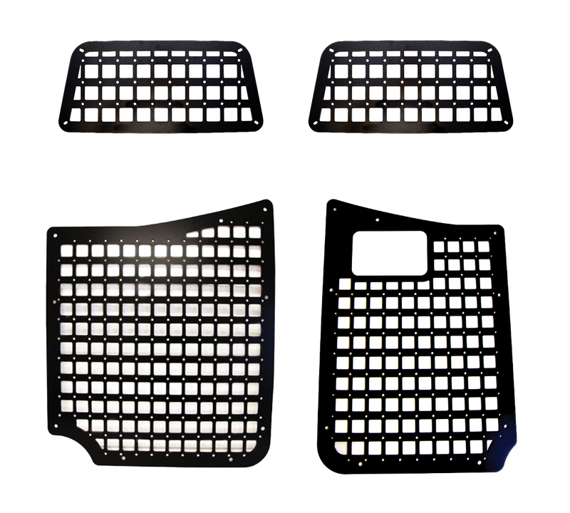 Load image into Gallery viewer, The Original Rear Door Modular MOLLE Storage Panel for Mercedes Sprinter (2007-2018) by FreedomVanGo
