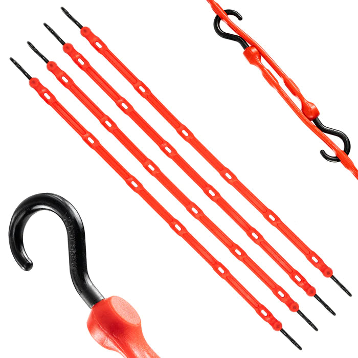 Load image into Gallery viewer, 36" Perfect Bungee Adjust-a-Strap Adjustable Bungee Strap (4 Pack)
