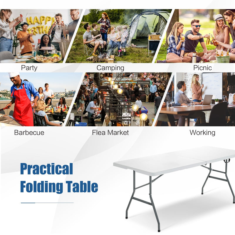 Load image into Gallery viewer, Portable Folding Camping Table with Carrying Handle
