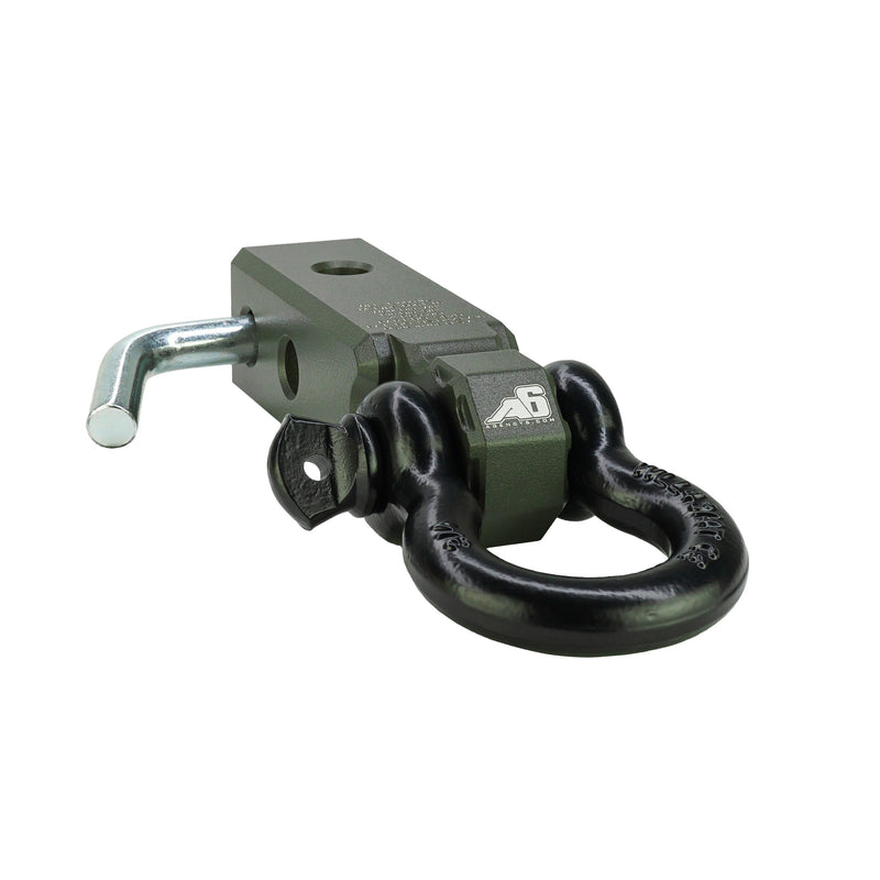 Load image into Gallery viewer, Shackle Block 2" Assembly - OD Green
