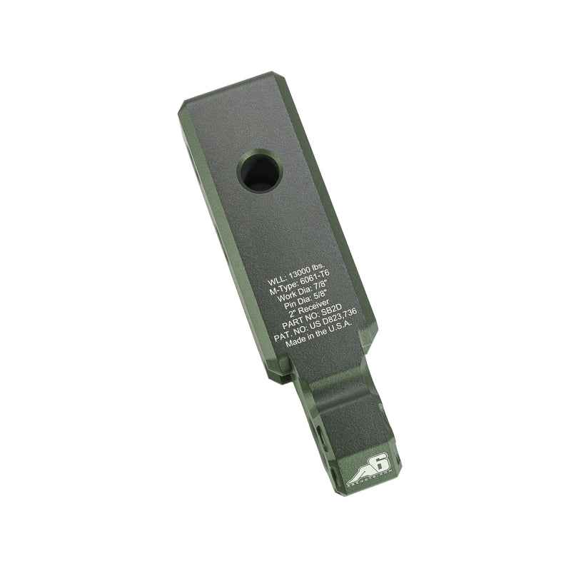 Load image into Gallery viewer, Shackle Block 2" Assembly - OD Green
