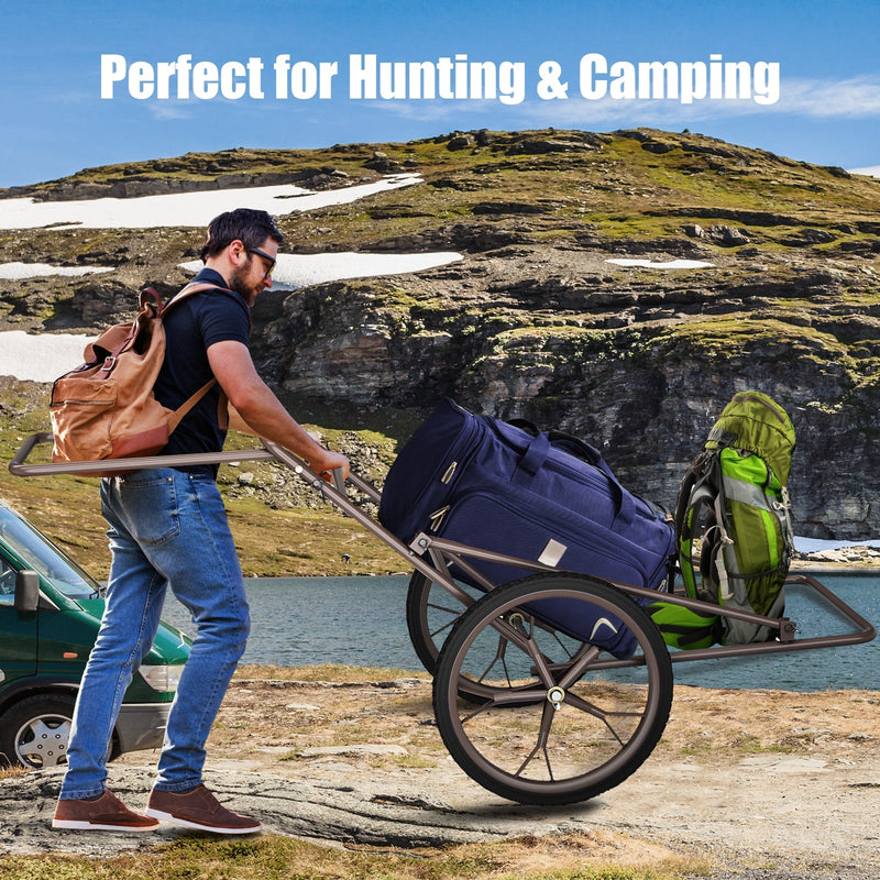 Load image into Gallery viewer, Larger Capacity Folding Deer Game Cart
