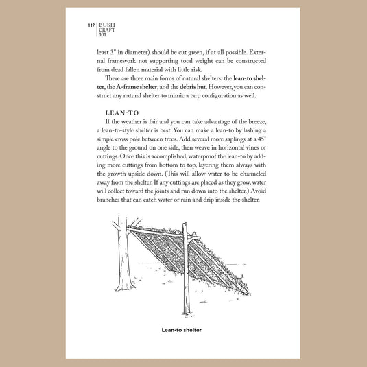 Bushcraft 101 - A Field Guide to Wilderness Survival