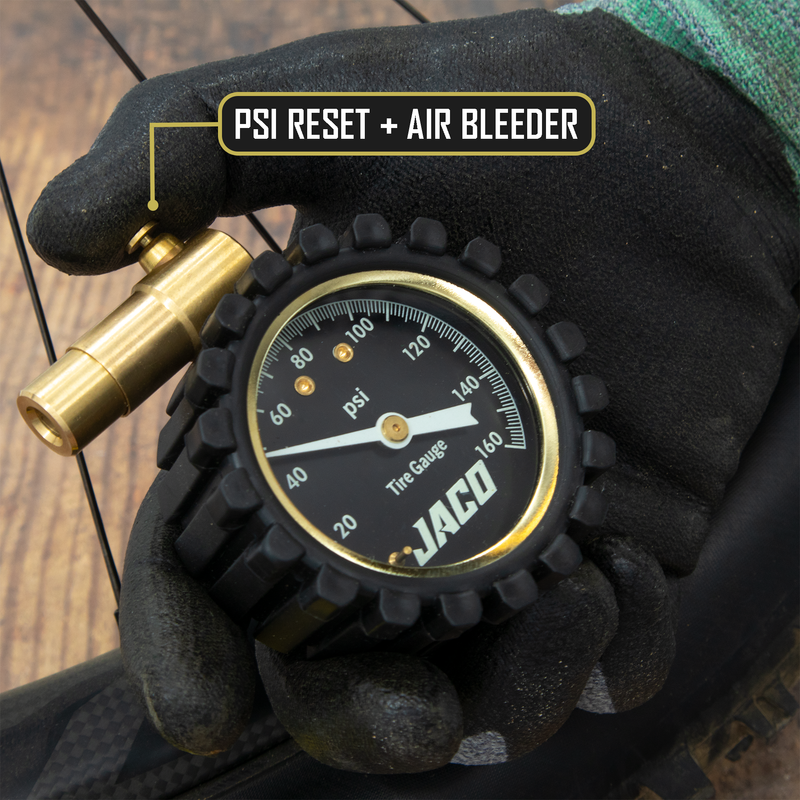 Load image into Gallery viewer, RDX-160 Presta Tire Pressure Gauge for Bikes (Max 160 PSI) | Road Bike &amp; BMX Series
