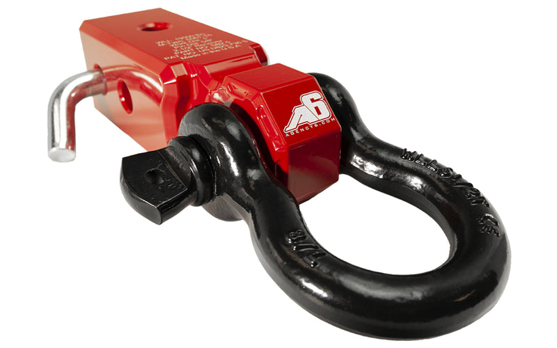 Load image into Gallery viewer, Shackle Block 2.5" Assembly - Red
