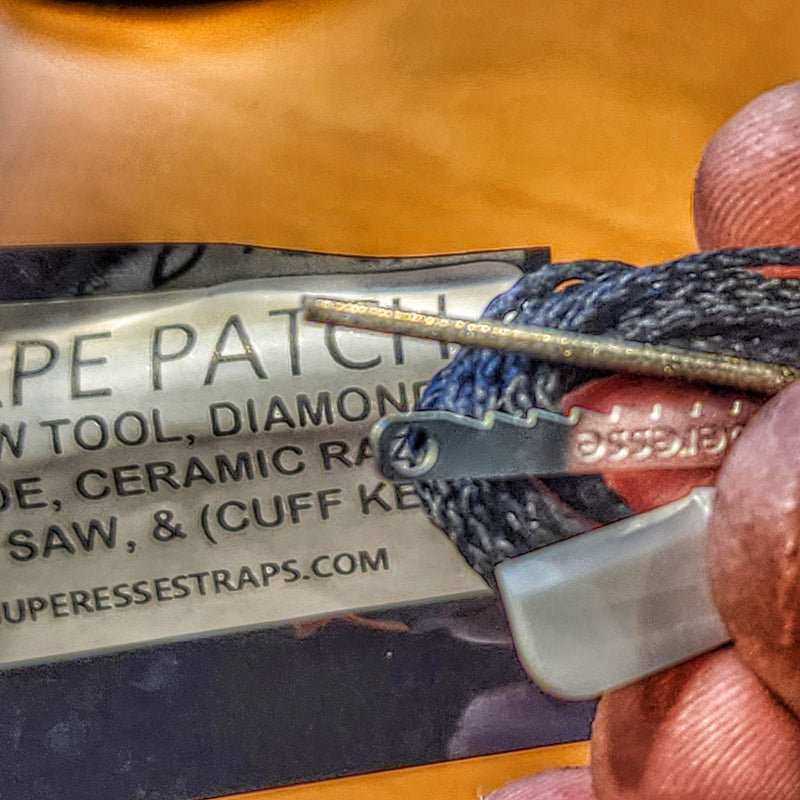 Load image into Gallery viewer, Escape Patch Kit - micro restraint defeat implements and detention evasion gear
