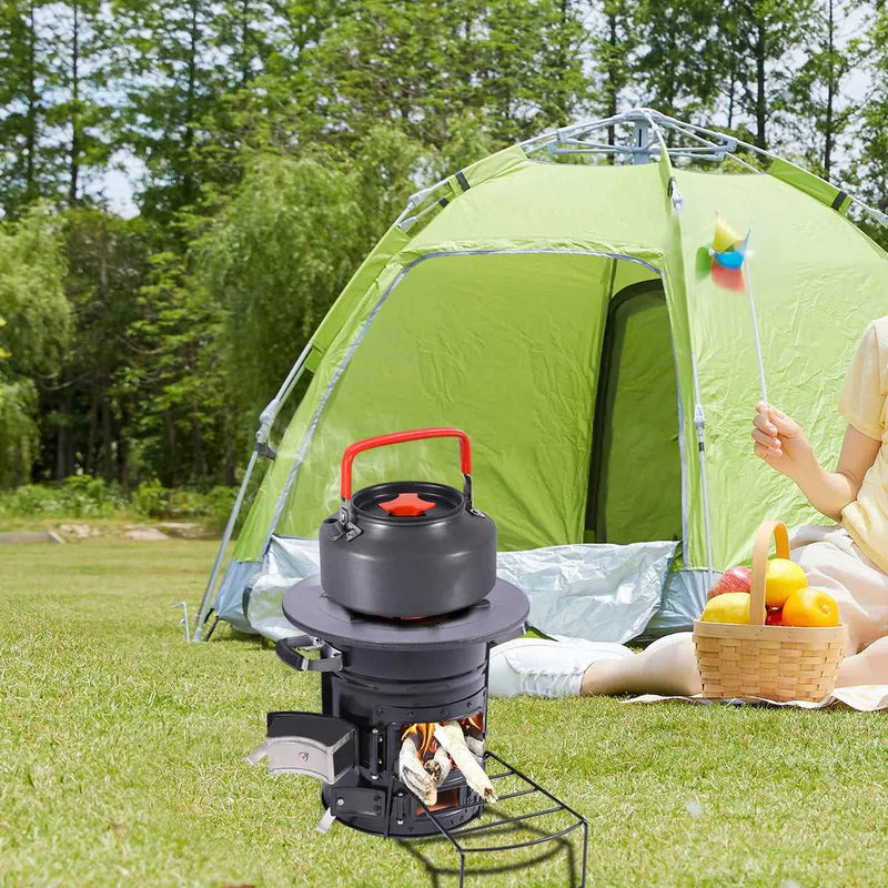 Load image into Gallery viewer, Redcamp Portable Rocket Stove for Camping
