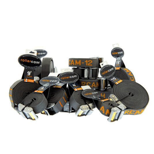 Rollercam 1" Straight End 9ft (Pack of 1)