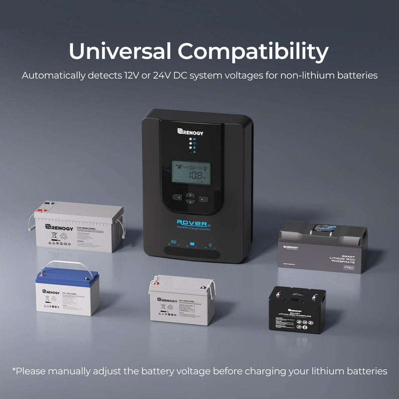 Load image into Gallery viewer, Rover Li 30 Amp MPPT Solar Charge Controller w/Bluetooth
