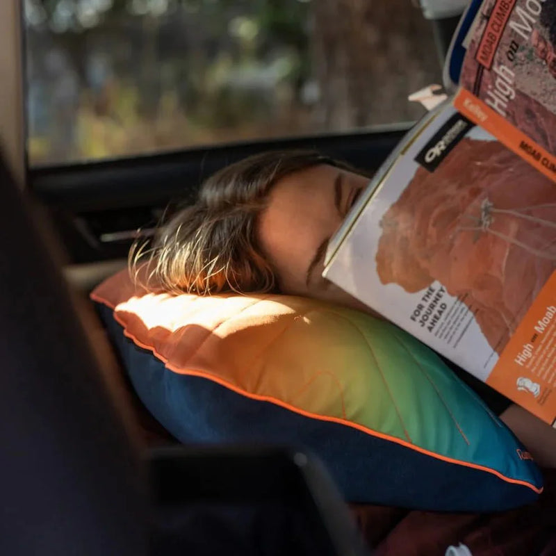 Load image into Gallery viewer, Rumpl Camp Pillow Baja Fade
