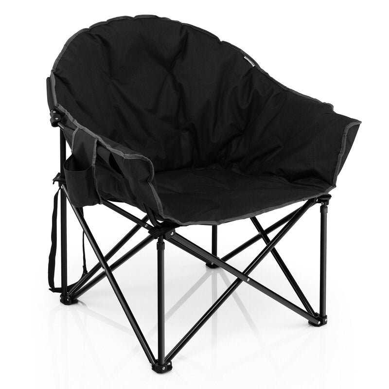 Load image into Gallery viewer, Folding Camping Moon Padded Chair with Carrying Bag
