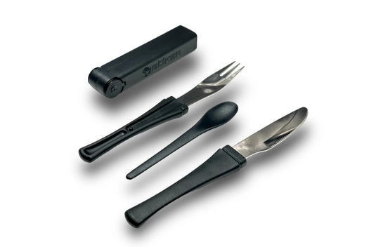 SnacPac Utensils Kit ( Fork, Spoon, Knife, Salt & Pepper Shaker )