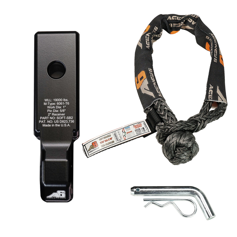 Load image into Gallery viewer, Soft Shackle Block 2" Assembly
