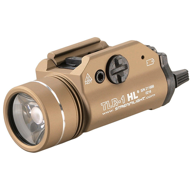 Load image into Gallery viewer, Streamlight TLR-1 HL 1000 Lumen FDE Tactical Light
