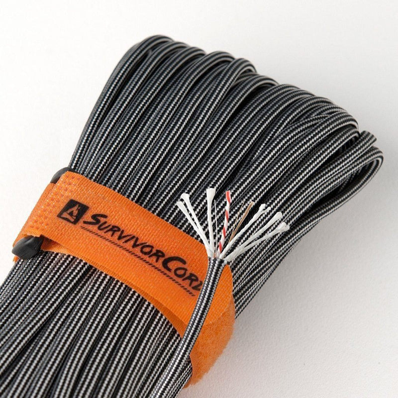 Load image into Gallery viewer, SurvivorCord | BLACK STEEL
