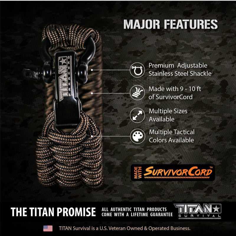 Load image into Gallery viewer, SurvivorCord Paracord Survival Bracelets
