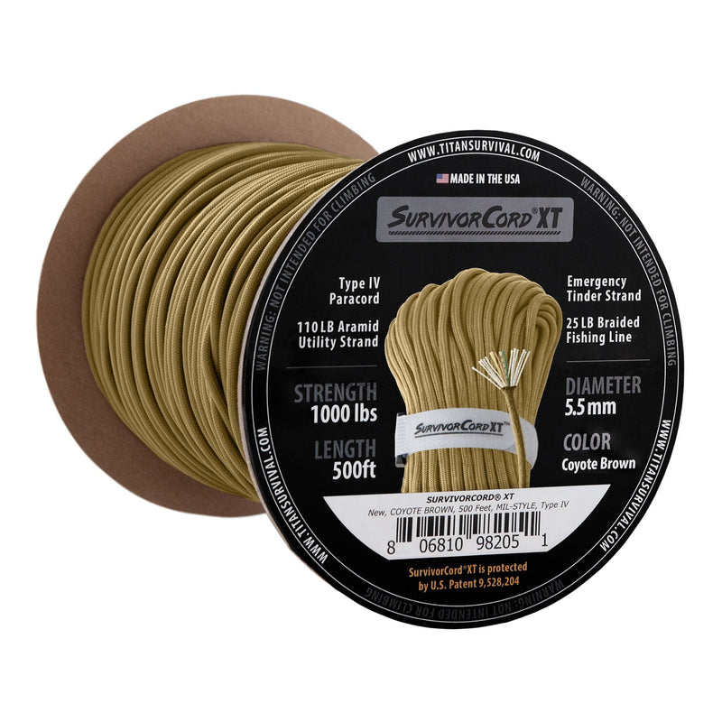Load image into Gallery viewer, SurvivorCord XT Spool, 500 FOOT
