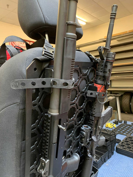 Shotgun and Rifle Mount - Vehicle Seat Back Mounting Kit