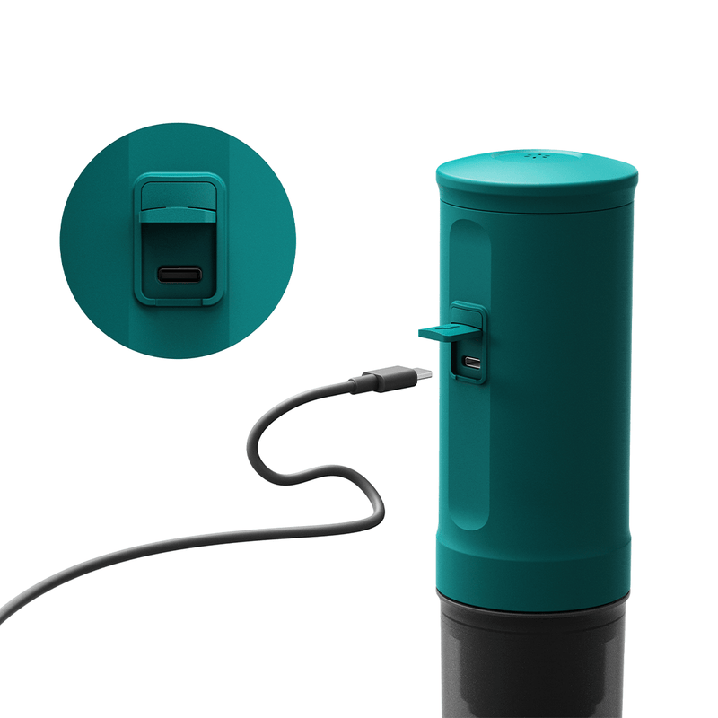 Load image into Gallery viewer, Nano Portable Espresso Machine (OutIn Teal)
