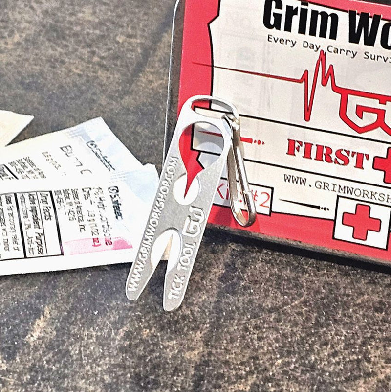 Load image into Gallery viewer, Tick Remover Micro Tool | Compact Tick Removal Tool for Humans &amp; Pets
