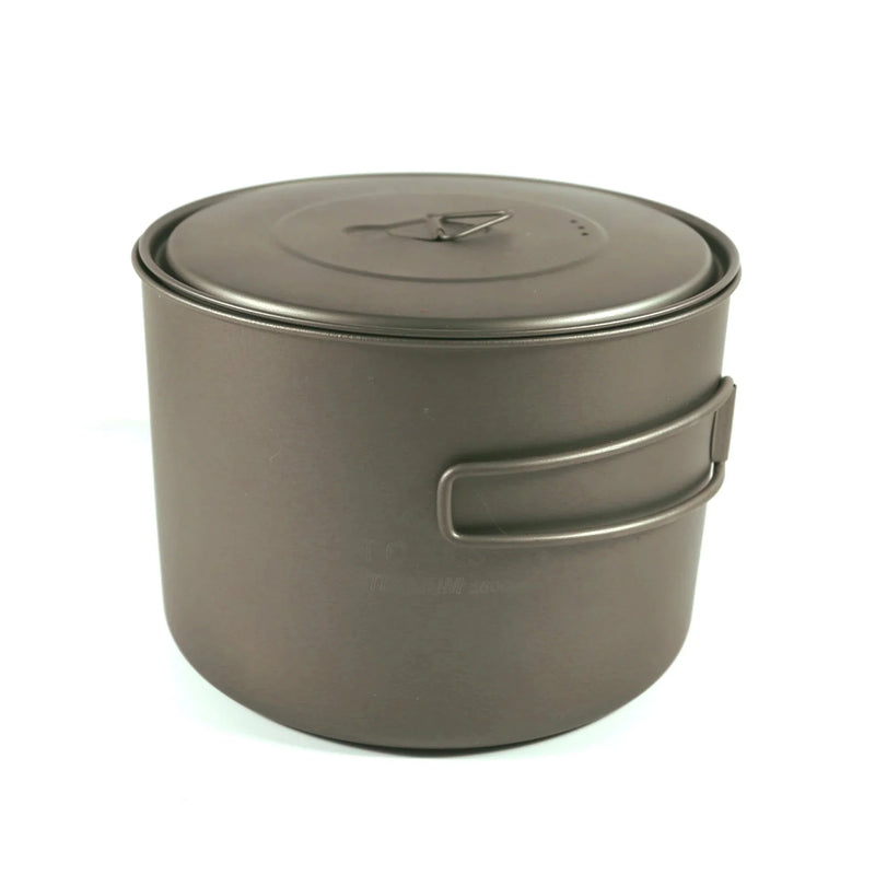 Load image into Gallery viewer, TOAKS Titanium 1600ml Pot | Ultralight Backpacking &amp; Camping Cook Pot
