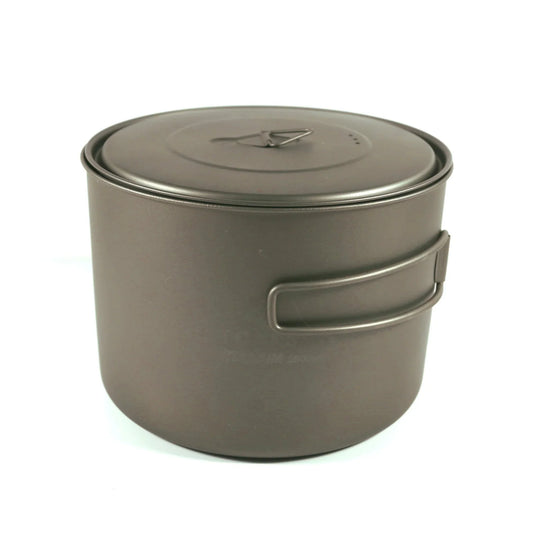 TOAKS Titanium 1600ml Pot | Ultralight Backpacking & Camping Cook Pot