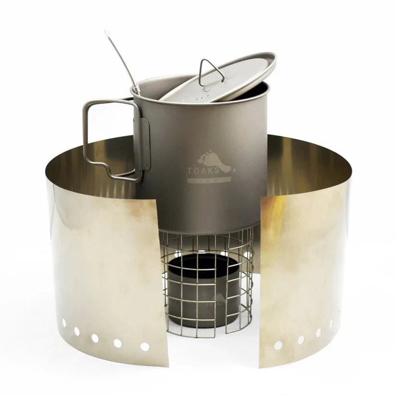 Load image into Gallery viewer, TOAKS Titanium Alcohol Stove Cook System with 650ml Pot
