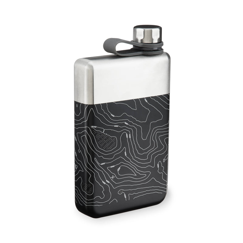 Load image into Gallery viewer, Topographic Flask
