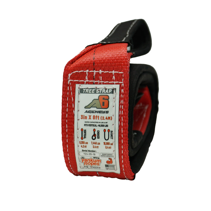 Load image into Gallery viewer, Tree strap - 3"x8' -  46,500 MTS
