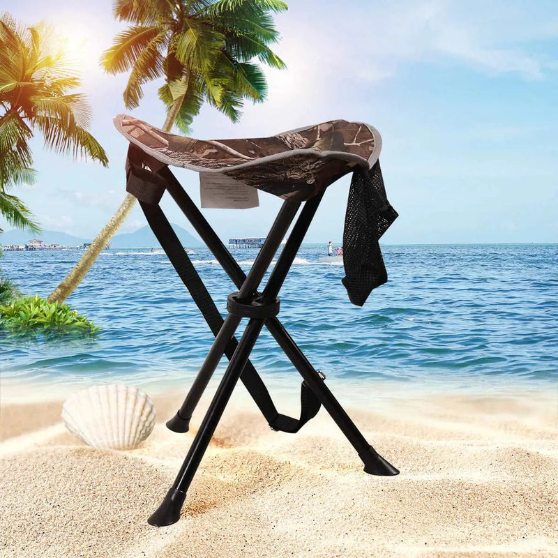 Load image into Gallery viewer, Lightweight 3 Legged Tripod Camp Stool
